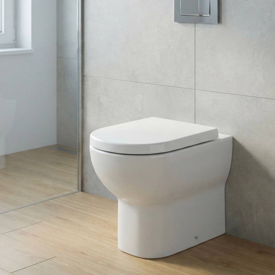 Compact Back-to-Wall Toilet Duravit D-Code